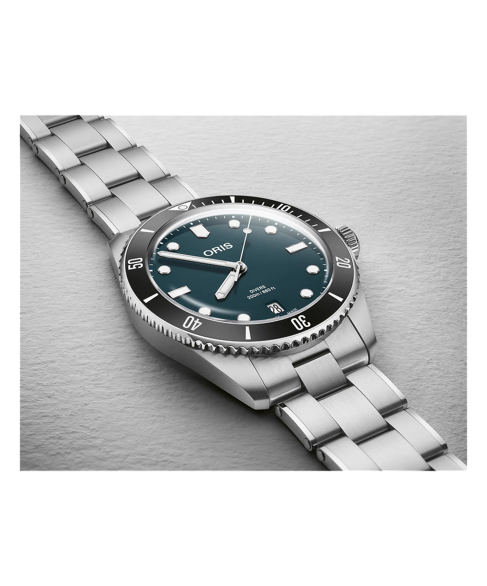 Oris Divers Date – Orologio Subacqueo 39 mm Quadrante Blu