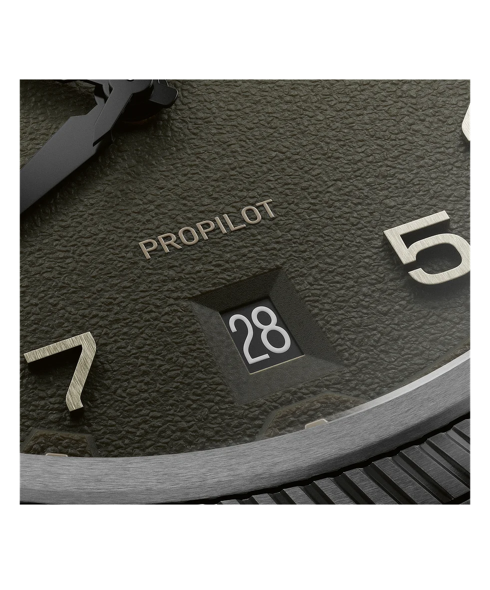 Oris ProPilot Date 41mm Verde Acciaio Automatico 01 733 7805 4167-07 8 20 04LC | 41 mm 37723 - Oris ProPilot Date 41mm Verde Acciaio Automatico