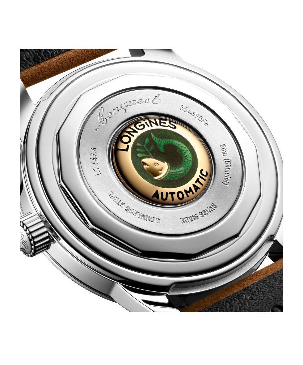 Longines Conquest Heritage Auto 38mm L1.649.4.72.2 | 38 mm 35001 - Longines Conquest Heritage Auto 38mm