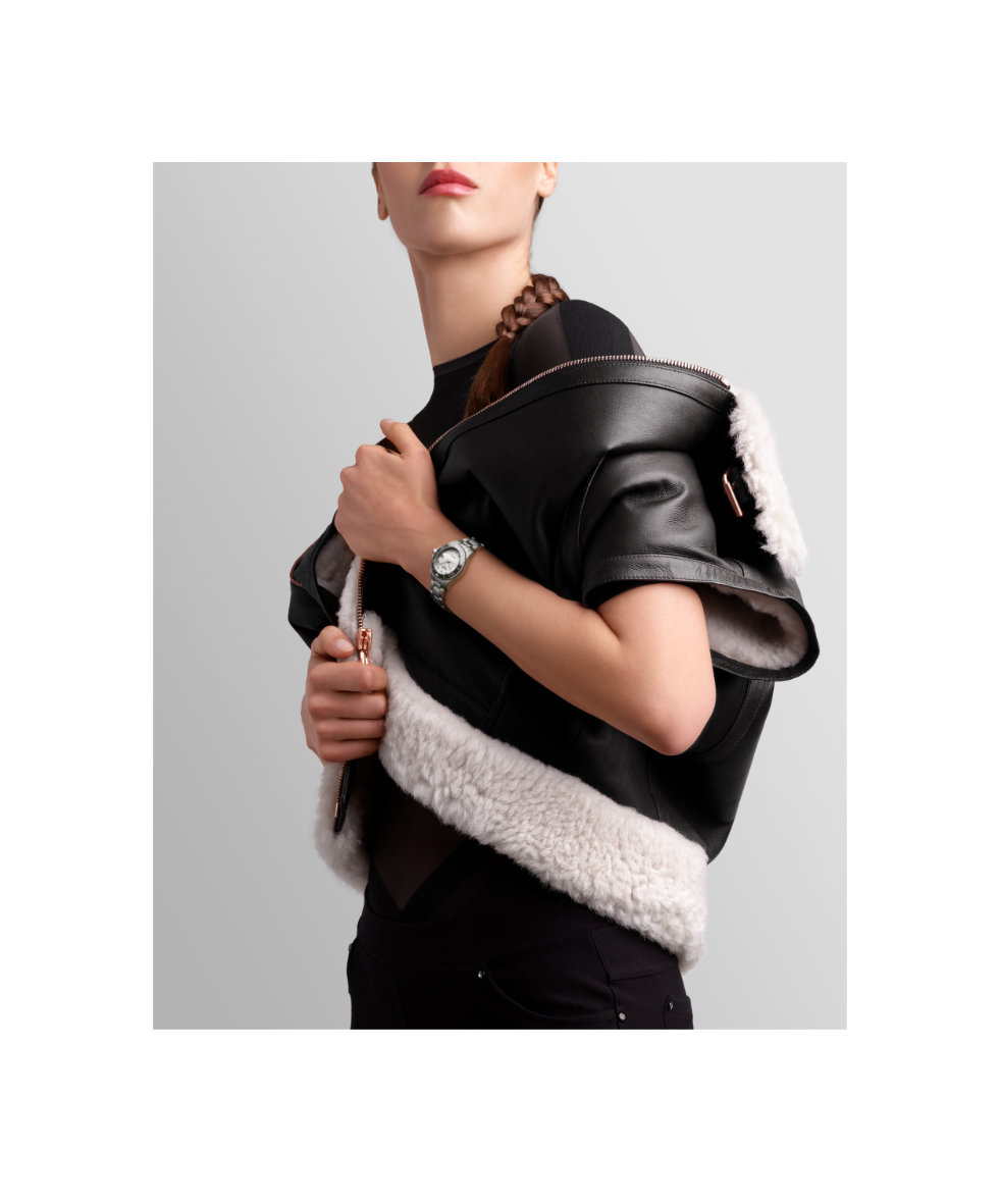 Longines Hydroconquest 32mm Madreperla e Diamanti Acciaio L3.370.4.87.6 | 32 mm 37639 - Longines Hydroconquest 32mm Madreperla e Diamanti Acciaio