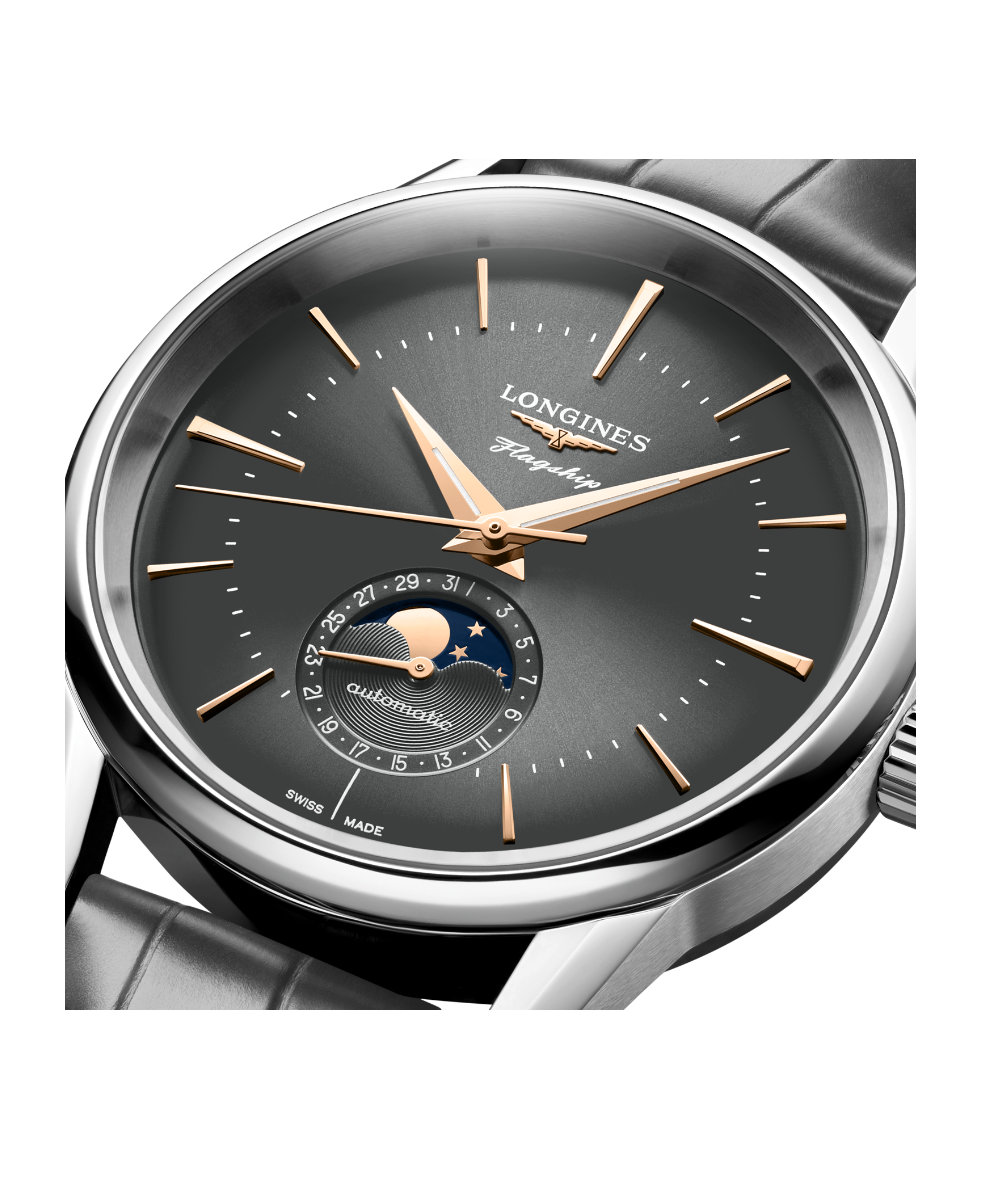 Longines Flagship Heritage Auto 38,5mm L4.815.4.52.2 | 38.50 mm 36361 - Longines Flagship Heritage Auto 38,5mm