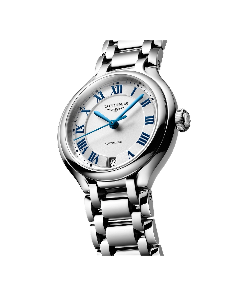Longines Primaluna 34mm Argento Acciaio Automatico L8.124.4.71.6 | 34 mm 37697 - Longines Primaluna 34mm Argento Acciaio Automatico