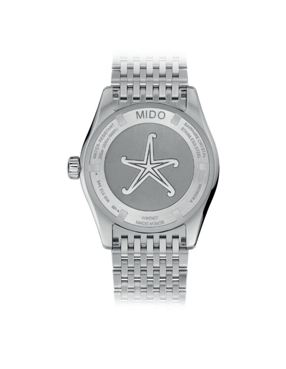 Fondello inciso Mido Ocean Star GMT con bracciale in acciaio