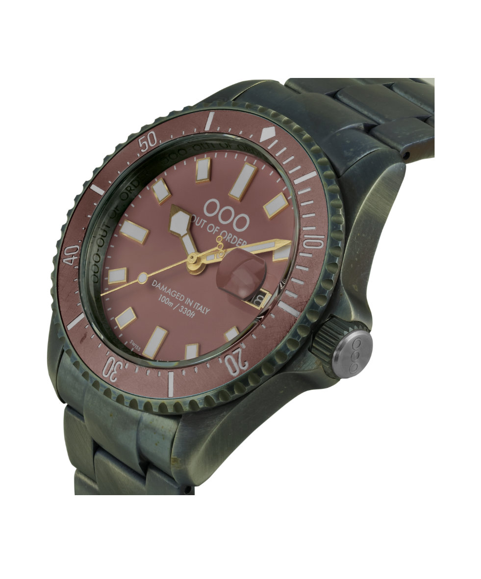 Out of Order Casanova Ultra Distressed Quartz 43mm OOO.001-27.CI | 43 mm 35765 - Out of Order Casanova Ultra Distressed Quartz 43mm