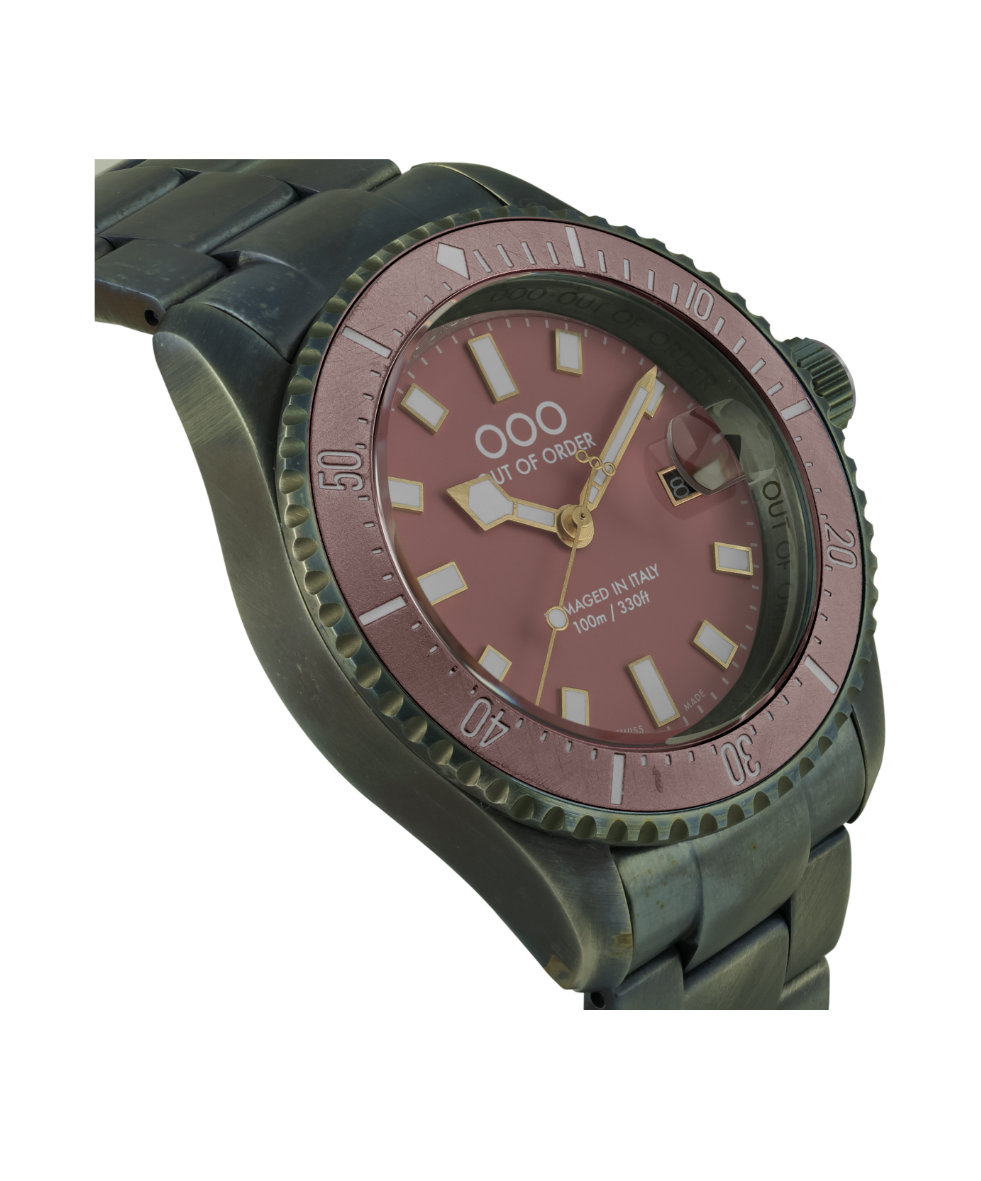 Out of Order Casanova Ultra Distressed Quartz 43mm OOO.001-27.CI | 43 mm 35766 - Out of Order Casanova Ultra Distressed Quartz 43mm