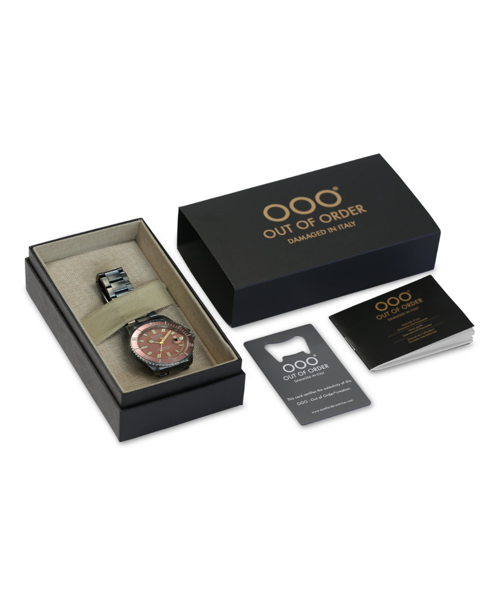 Out of Order Casanova Ultra Distressed Quartz 43mm OOO.001-27.CI | 43 mm 35767 - Out of Order Casanova Ultra Distressed Quartz 43mm