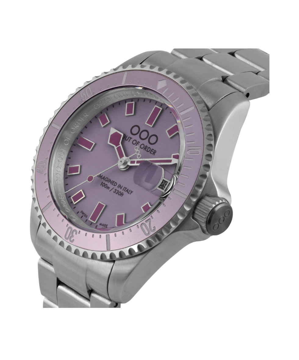 Out of Order Casanova Ultra Brushed Quartz 43mm OOO.001-27.MI.SS | 43 mm 35800 - Out of Order Casanova Ultra Brushed Quartz 43mm