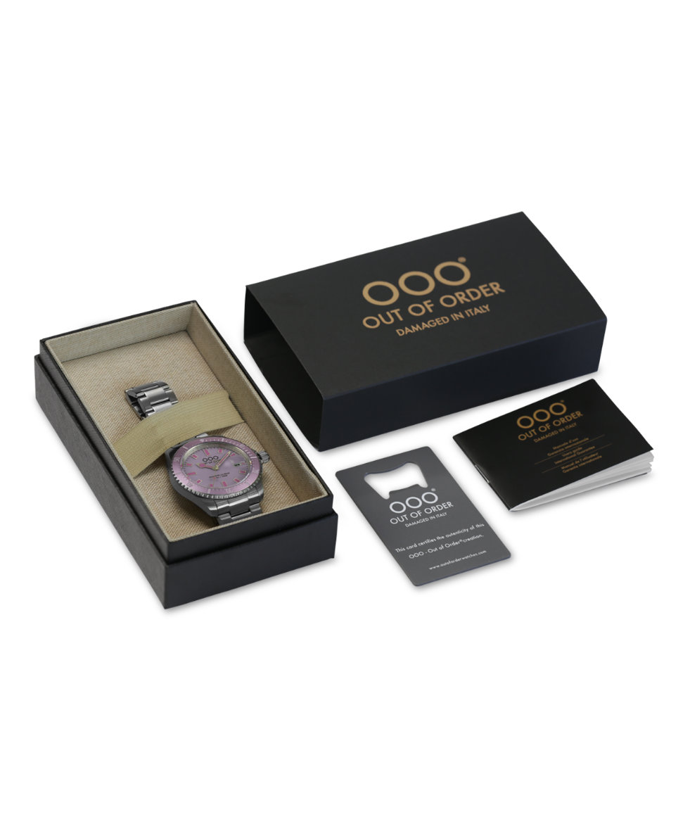 Out of Order Casanova Ultra Brushed Quartz 43mm OOO.001-27.MI.SS | 43 mm 35802 - Out of Order Casanova Ultra Brushed Quartz 43mm