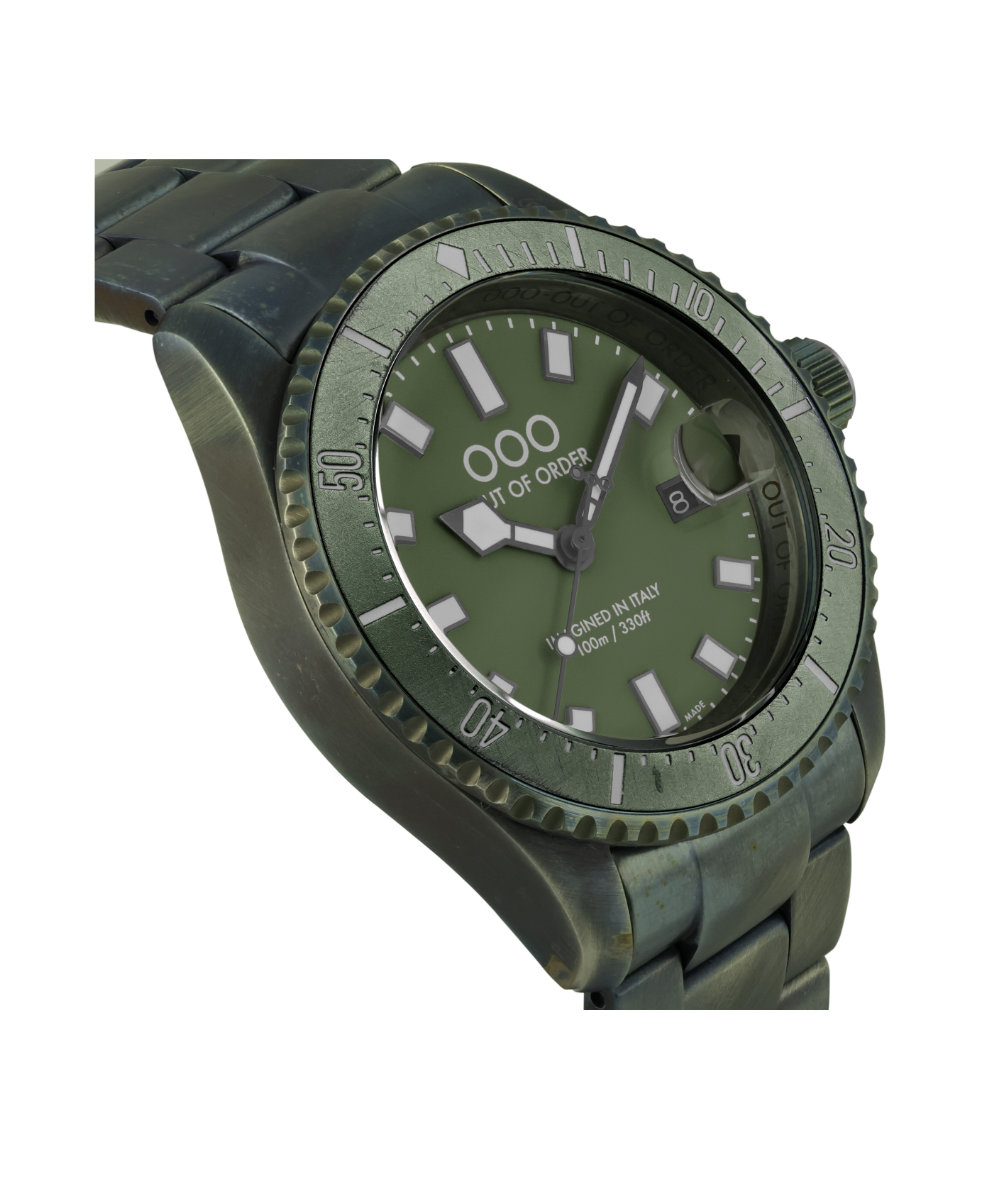 Out of Order Casanova Ultra Distressed Quartz 43mm OOO.001-27.VE | 43 mm 35776 - Out of Order Casanova Ultra Distressed Quartz 43mm