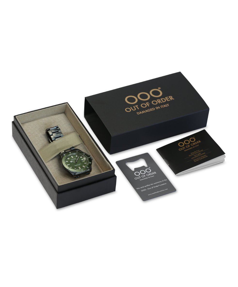 Out of Order Casanova Ultra Distressed Quartz 43mm OOO.001-27.VE | 43 mm 35777 - Out of Order Casanova Ultra Distressed Quartz 43mm